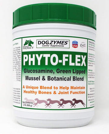Dogzymes Phyto Flex - Glucosamine, Chondroitin, MSM and Hyaluronic Acid? (2 Pound)