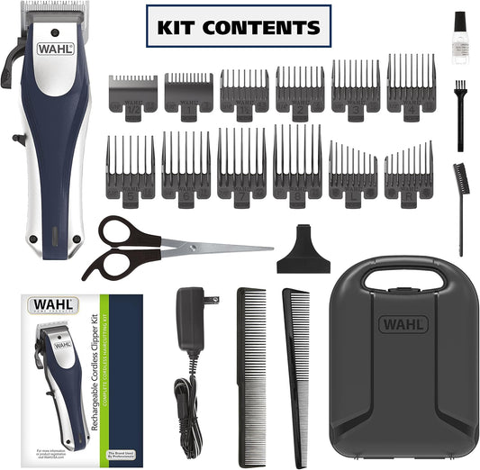 Wahl Lithium Ion Pro Rechargeable Cordless Hair Clippers For Men, Woman, & Children With Smart Charge Technology For Convenient At Home Haircutting - Model 79470