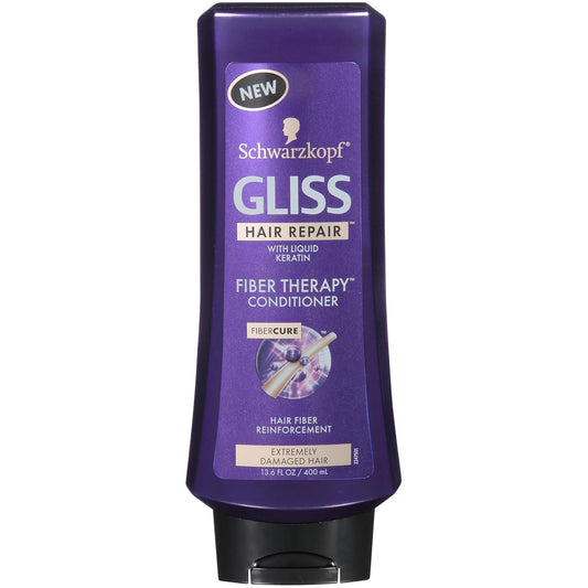 Gliss Conditioner Fiber Therapy 13.6 Ounce (402Ml) : Beauty & Personal Care