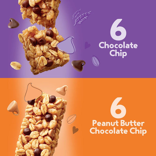 Annie'S Organic Chewy Granola Bars, Peanut Butter Chocolate Chip, 12 Ct