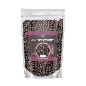 Birch & Meadow 2 Lb Of Dried Juniper Berries, Herbaceous & Strong Flavor