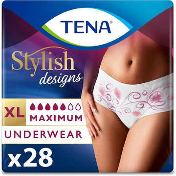 Tena Stylishprintedunderwearwomenmaximum