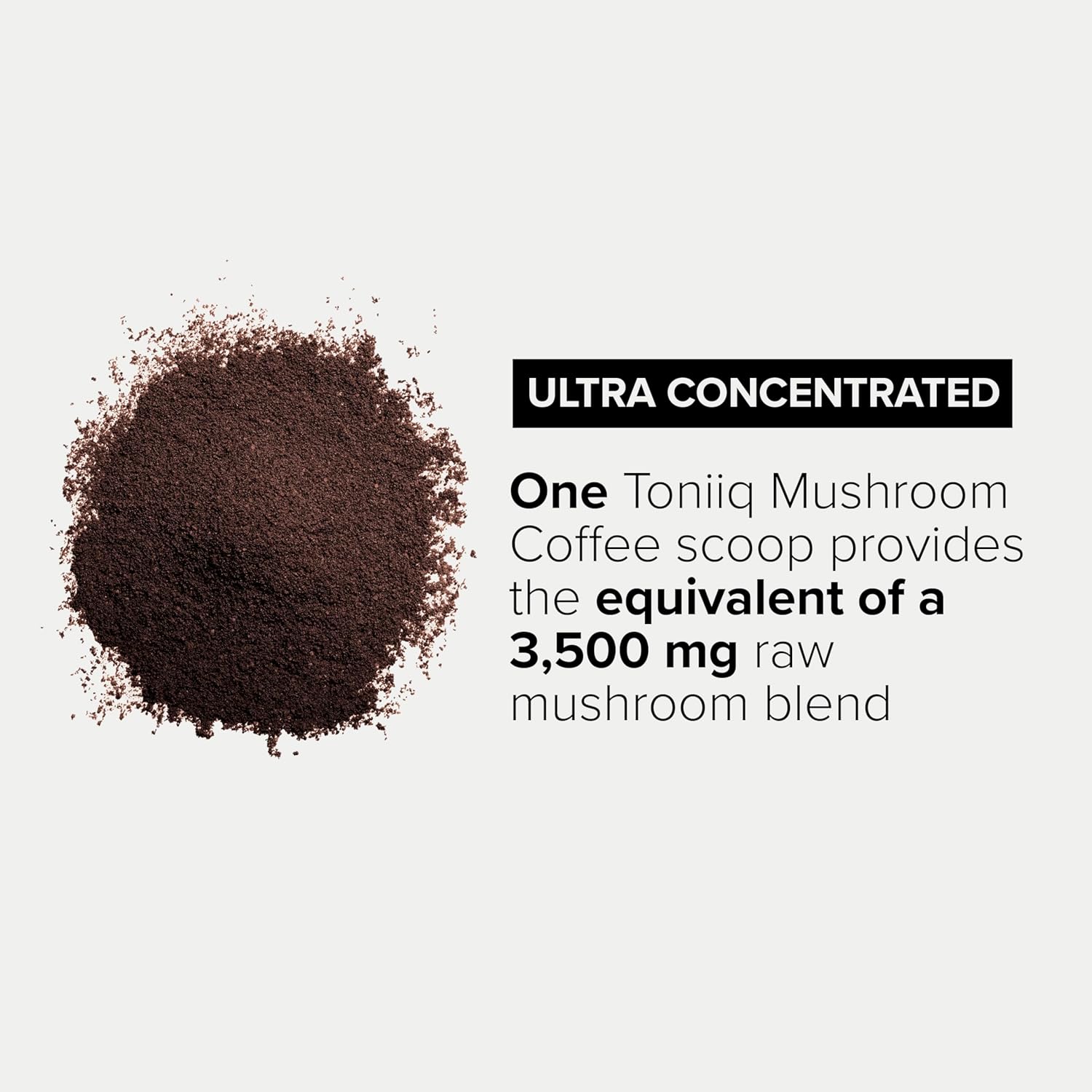 Ultra Concentrated Organic Mushroom Coffee 3,500mg 10:1 Extract - Colombian Sourced Beans 10 Mushroom Blend with Lion's Mane and Cordyceps - Mushroom Powder Coffee Organic Alternative Blend -TQ : Health & Household