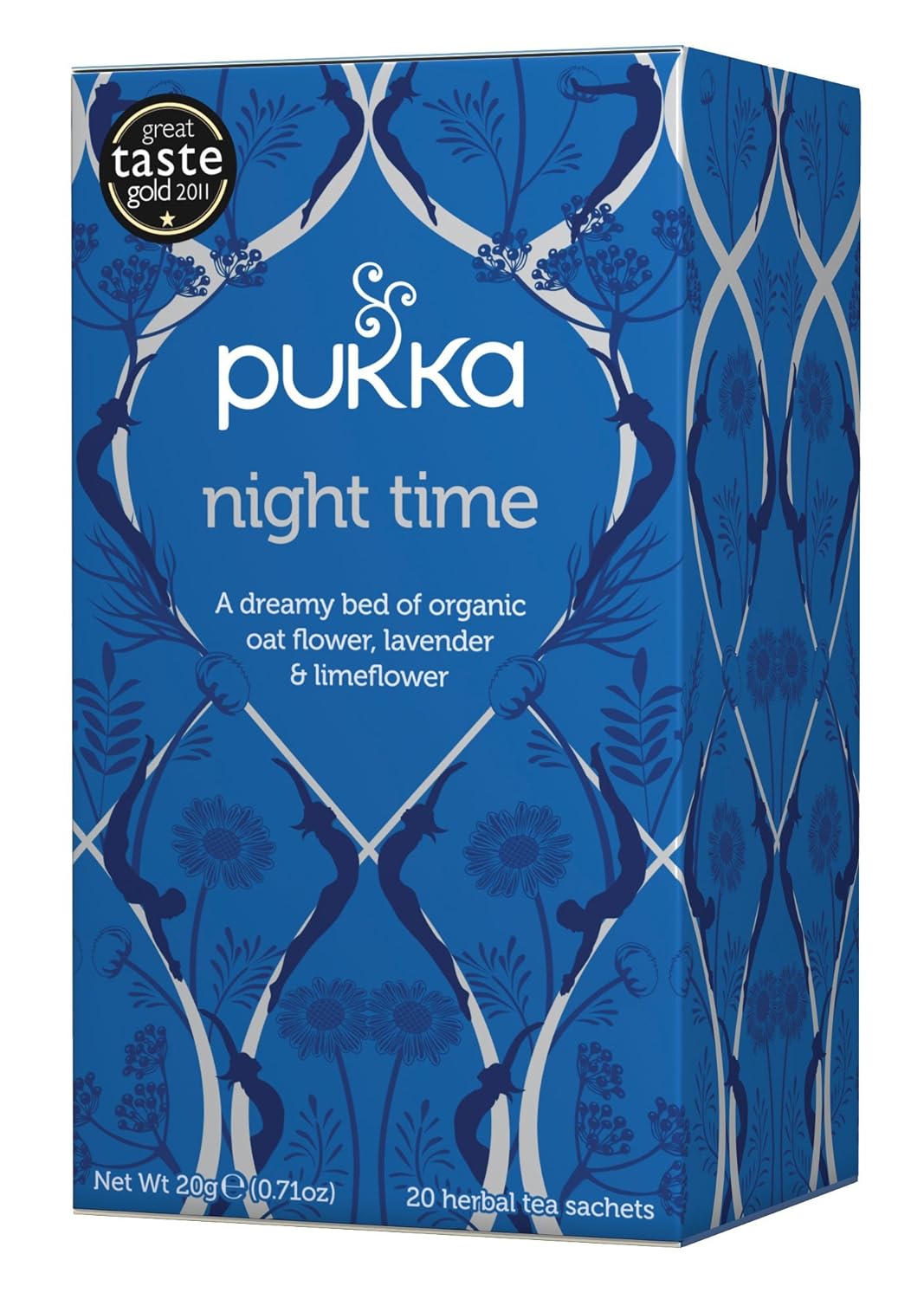 Pukka Organic Teas, Night Time, 20 Count