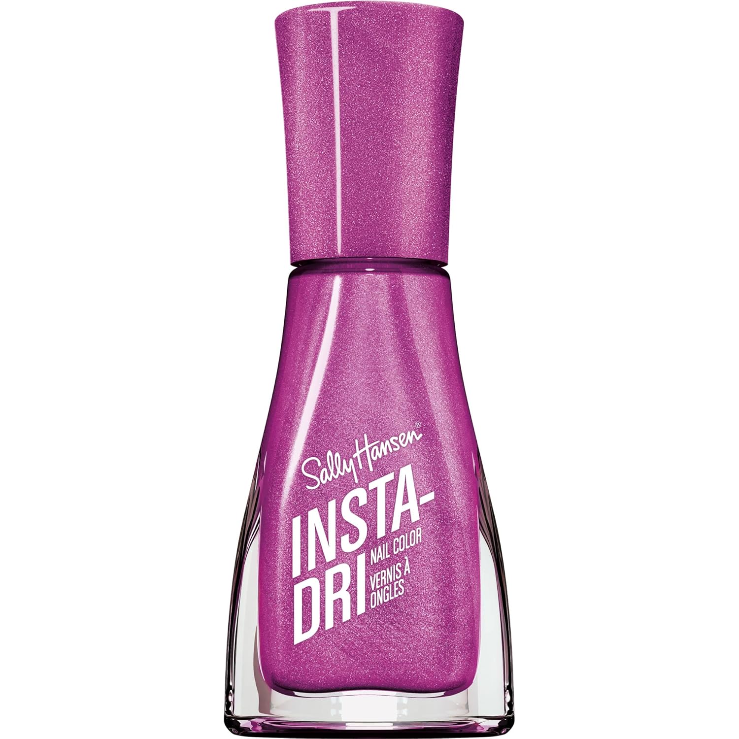 Sally Hansen Insta-Dri®, Fig Flash, Quick Dry, Long Lasting, Streak-Free Shine, Purple Nail Polish