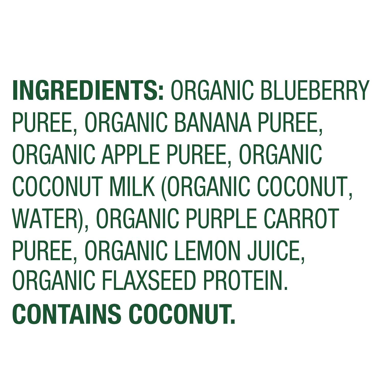 Sprout Organic Baby Food, Stage 4 Toddler Smoothie Pouches, Blueberry Banana With Coconut Milk, 4 Oz Purees 12 Count(Pack Of 1)