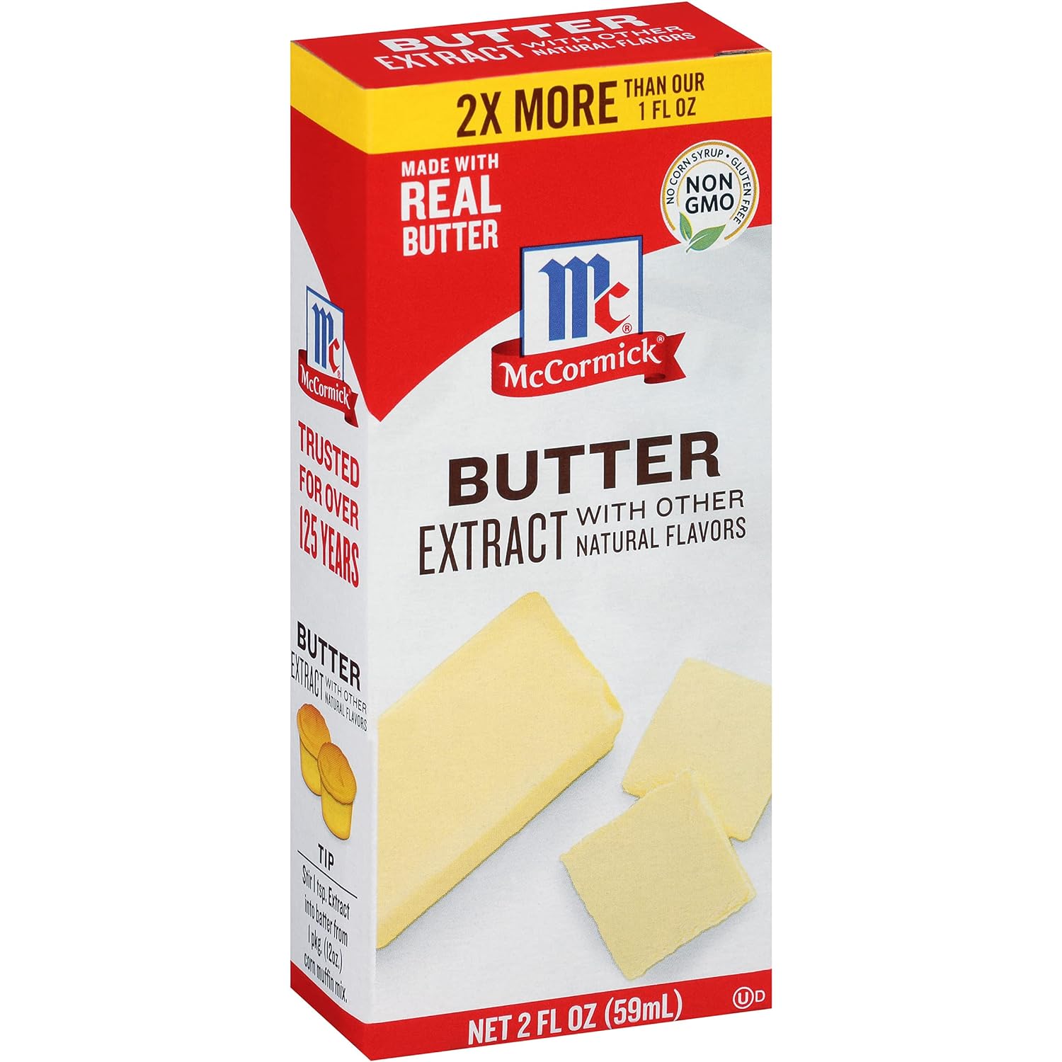 Mccormick Butter Extract With Other Natural Flavors, 2 Fl Oz