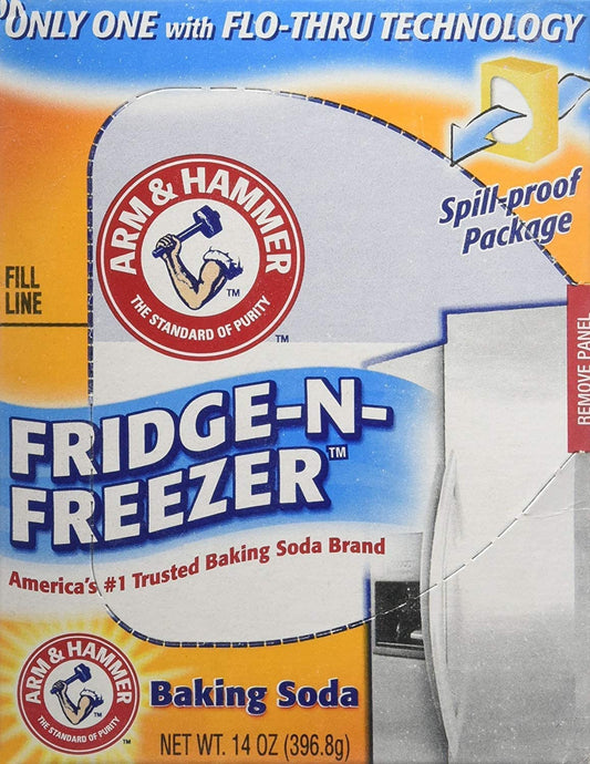Arm & Hammer Fridge-N-Freezer Baking Soda 14Oz 3-Pack