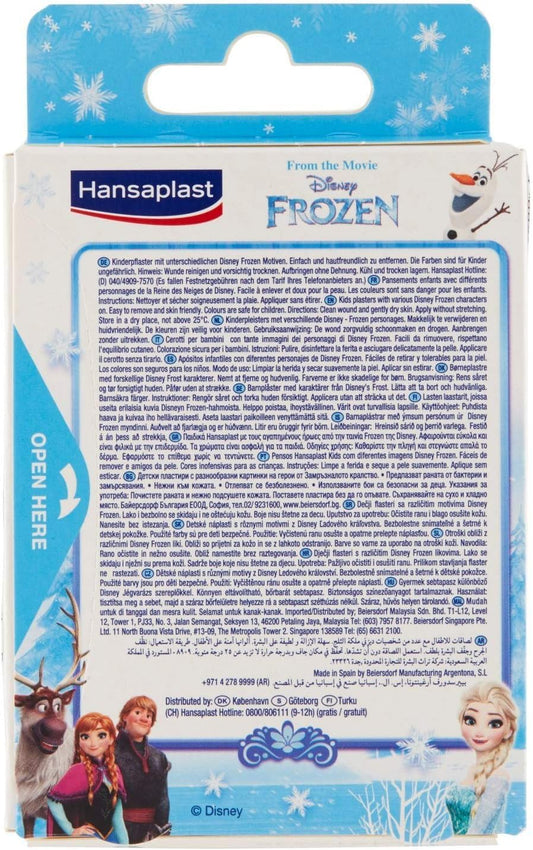 Hansaplast Bandaid, Motif: „Frozen “, 20 Piece, 2 Packs - 2 X 20 Pièces