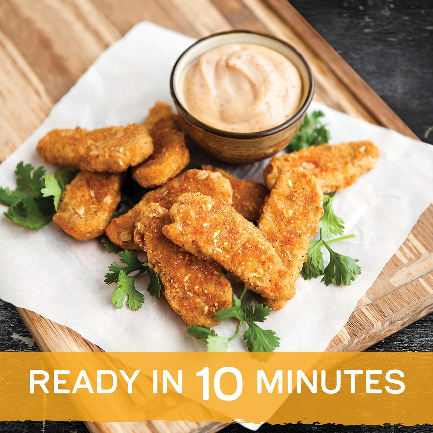 Gardein Seven Grain Crispy Plant-Based Chick'n Tenders, Vegan, Frozen, 9 oz. : Grocery & Gourmet Food