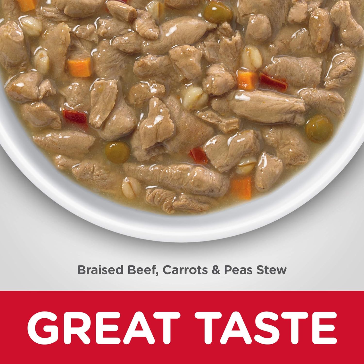 Hill's Science Diet Healthy Cuisine, Senior Adult 7+, Senior Premium Nutrition, Wet Dog Food, Braised Beef, Carrots & Peas Stew, 12.5 oz Can, Case of 12: Pet Supplies: Amazon.com