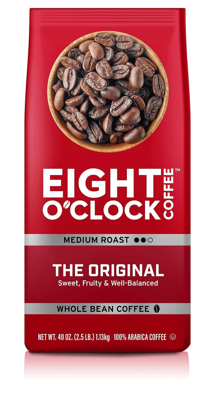 Eight O'Clock Coffee Whole Bean, The Original, 42 Ounce