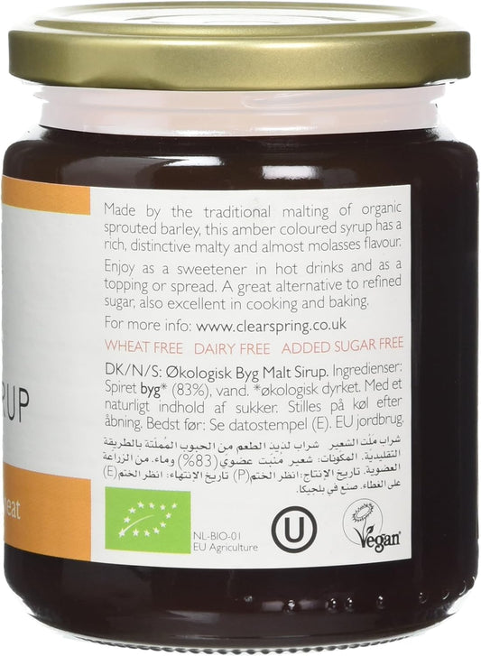 Clearspring Organic Barley Malt Syrup, 330G