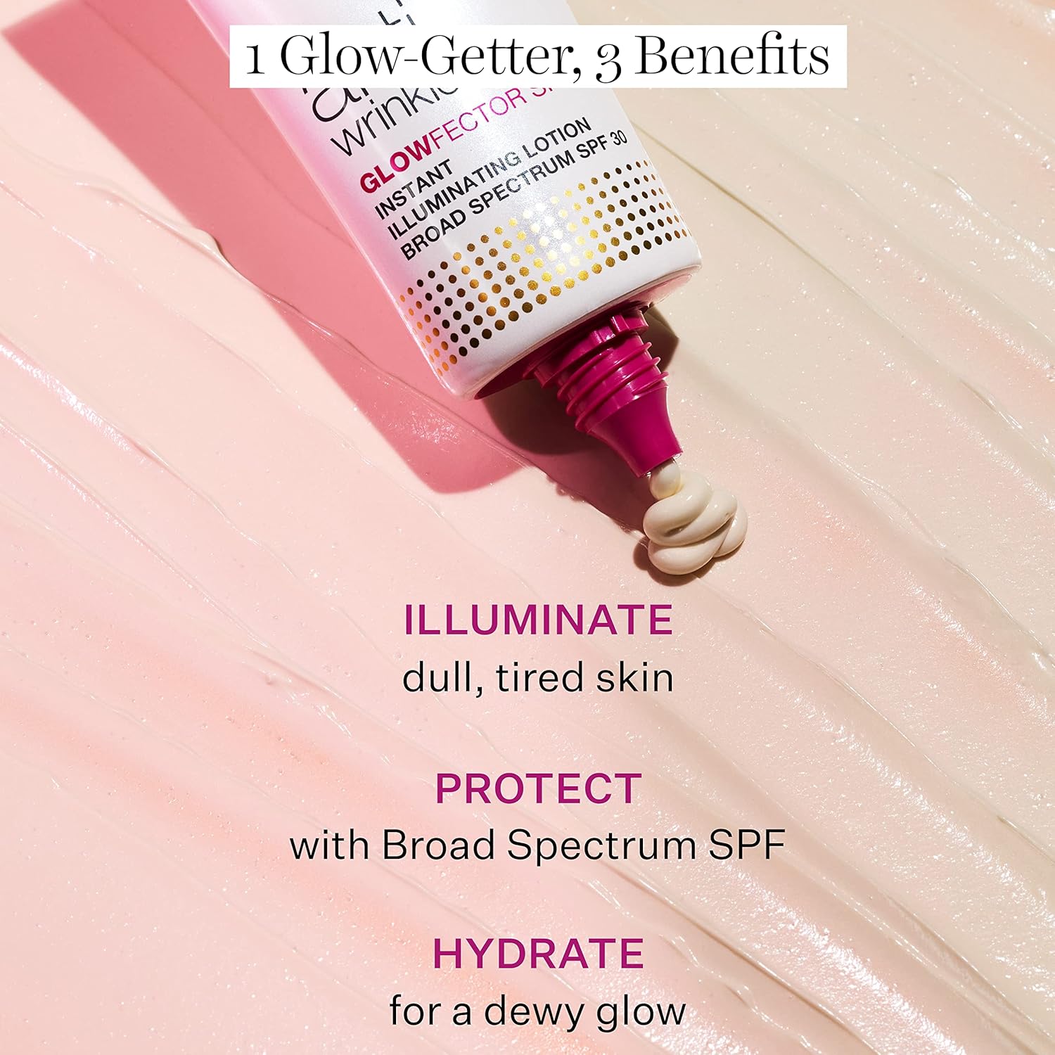 StriVectin GlowFector SPF 30 Instant llluminating Lotion Broad Spectrum, Boosts Skin radiance with UV protection, Argan Oil for Softness and Glow, 1 oz. : Beauty & Personal Care