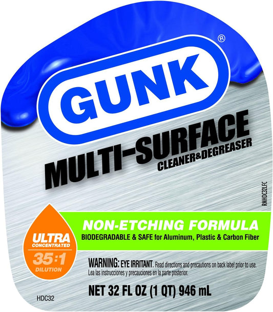 Gunk HDC32 All Purpose Cleaner and Degreaser - 32 oz