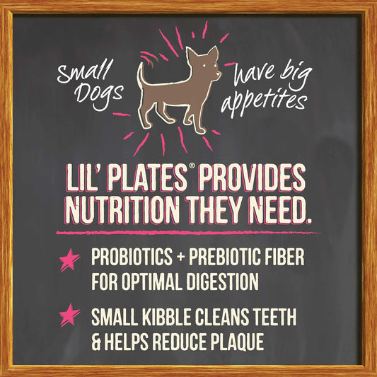 Merrick Lil’ Plates Premium Grain Free Dry Puppy Food For Small Dogs, Real Chicken And Sweet Potato Kibble - 12.0 Lb. Bag