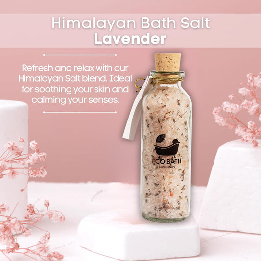Himalayan Bath Salt - Luxurious Bath Salts For Relaxation, Skin Care, And Aromatherapy, Infused With Natural Ingredients (Various Scents) (Rose)
