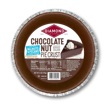 Diamond Of California Chocolate Pie Crust, 6 Oz