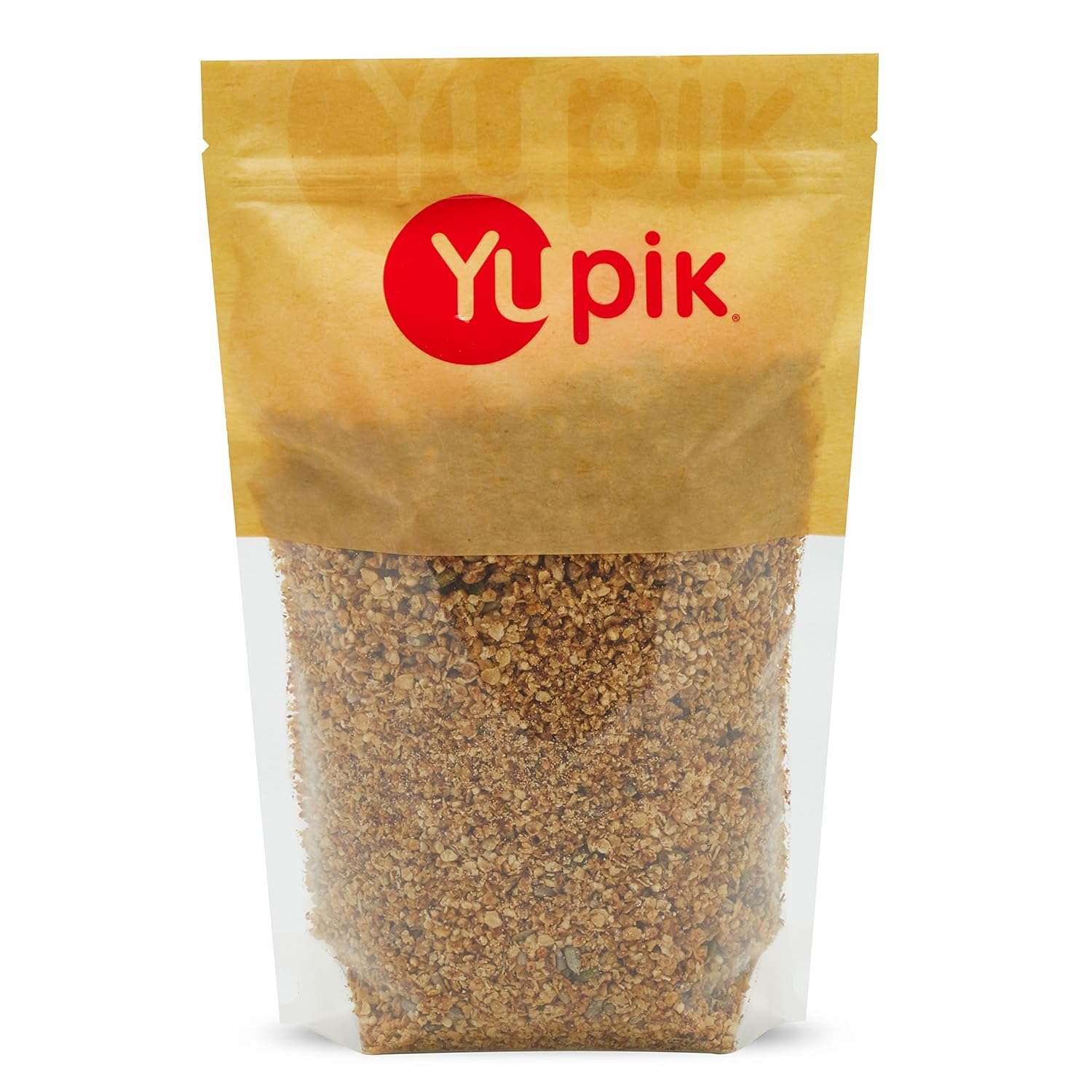 Yupik Granola Cereal, Ancient Grains, 2.2 lb, A granola mix of organic oats, organic agave syrup, sunflower seeds, pumpkin seeds, puffed amaranth seeds, and flax meal, Pack of 1