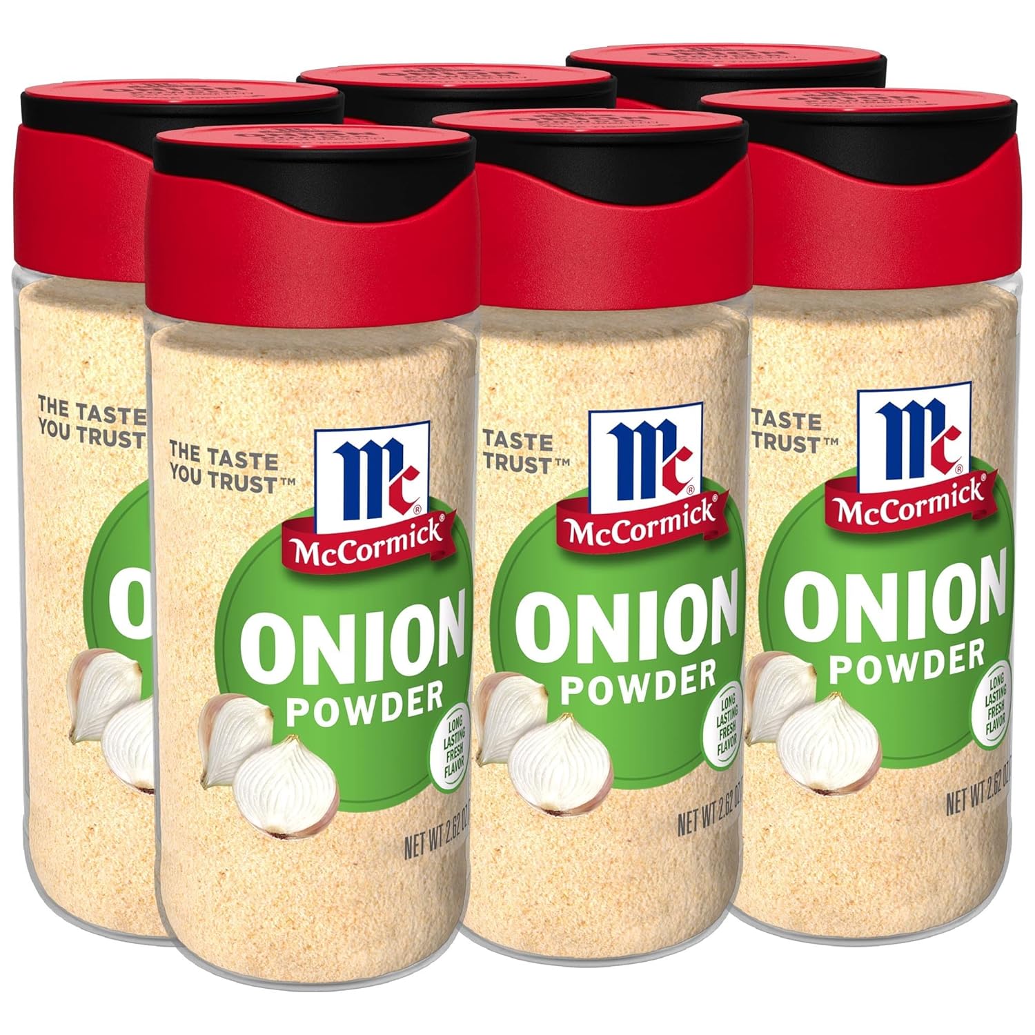 Mccormick Onion Powder, 2.62 Oz (Pack Of 6)