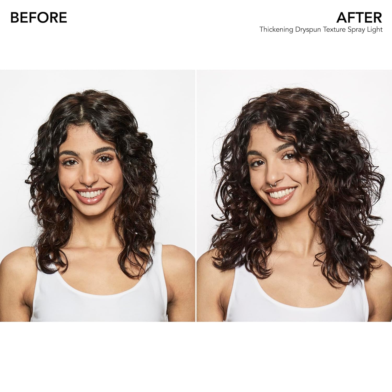 Bumble And Bumble. Thickening Dryspun Texture Spray Light | For Soft Texture + Light Hold | Curly, Wavy, Straight, 4.12 Ounce : Beauty & Personal Care