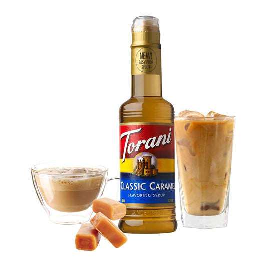 Torani Classic Caramel Syrup 12.7 Ounce, 4 Count