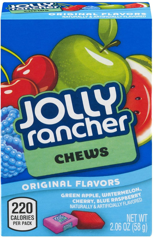 Jolly Rancher, Fruit Chews, 2.06 Oz Box (Pack Of 36)