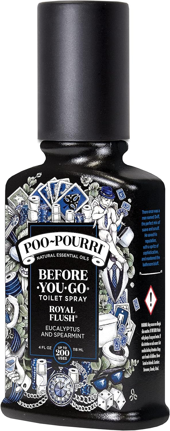 Poo-Pourri Before-You-go Toilet Spray, Royal Flush Scent, 4 Fl Oz