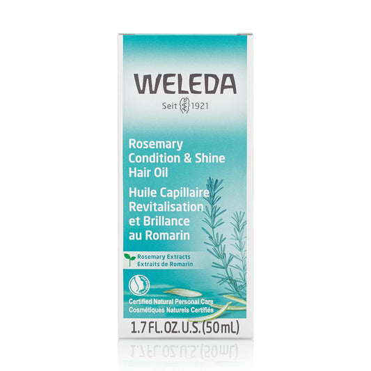 Weleda Rosemary Conditioning Hair Oil, 1.7 Fl Oz (Pack of 1)