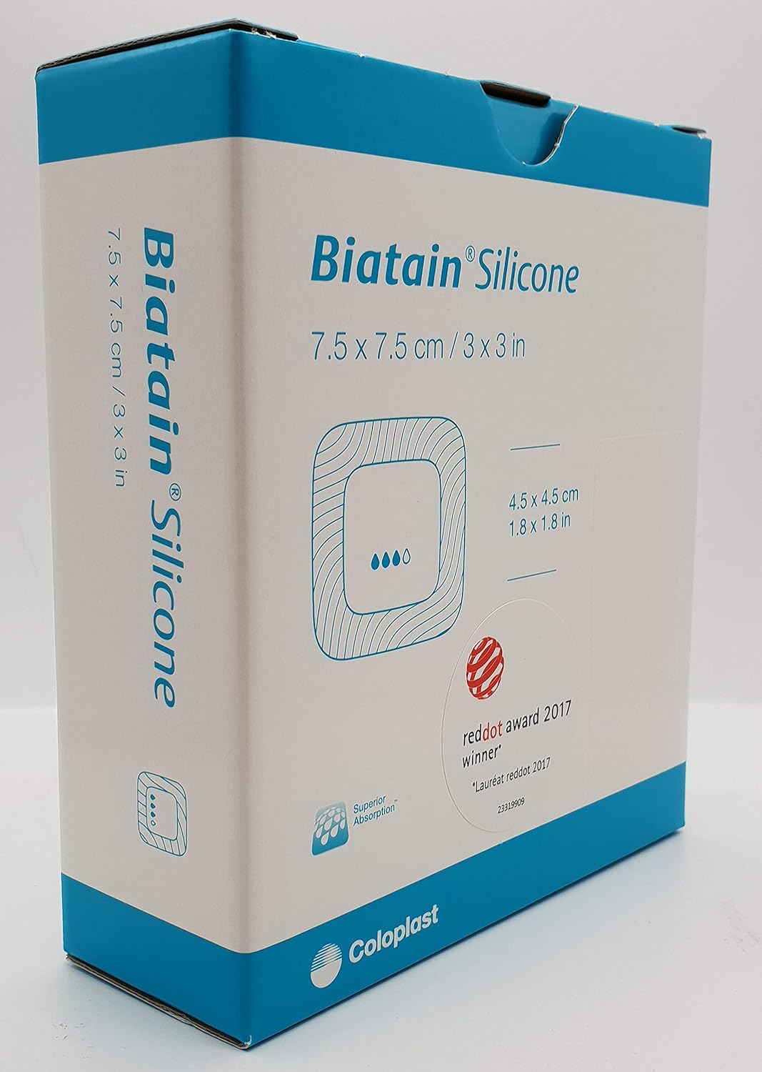 Biatain Silicone Adhesive Foam Dressing 10cm x 10cm Pack of 5 : Amazon.co.uk: Health & Personal Care