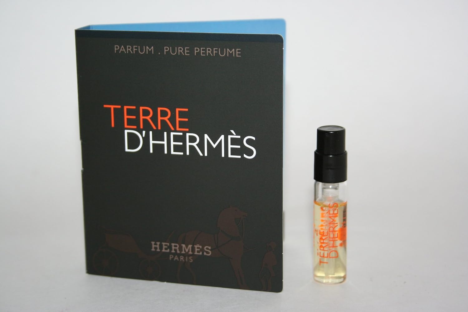 Terre D'Hermes By Hermes 0.05 Oz (1.5 Ml) Pure Perfume Spray Vial Men : Beauty & Personal Care