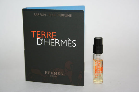 Terre D'Hermes By Hermes 0.05 Oz (1.5 Ml) Pure Perfume Spray Vial Men : Beauty & Personal Care