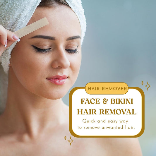 Moom Natural Wax Strips Face & Bikini 20 Strip