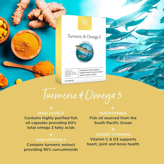 Healthspan Turmeric & Omega 3