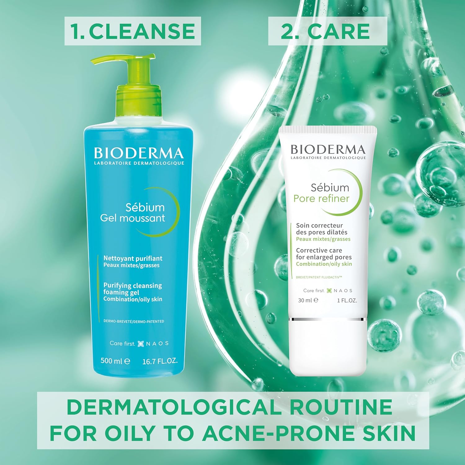 Bioderma Sébium Mat Control - Mattifying Face Cream for Combination to Oily Skin, Controls Shine, Refines Skin Texture & Appearance of Blemishes, 30ml : Amazon.co.uk: Beauty