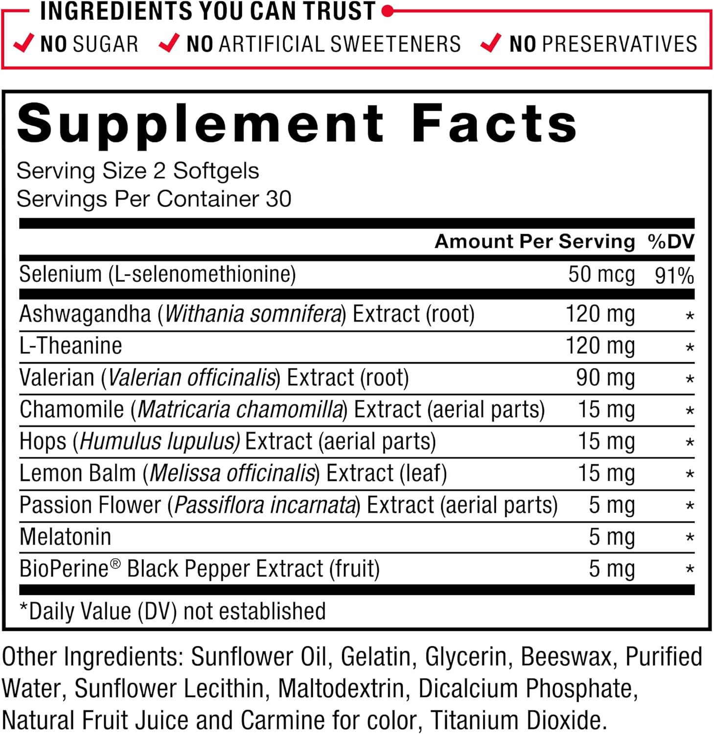 Force Factor Somnapure Softgels 2-Pack Sleep Aid To Fall Asleep Faster, Stay Asleep Longer, Wake Up Refreshed, Sleep Aid For Adults With Melatonin, Ashwagandha, Valerian Root, 120 Softgels