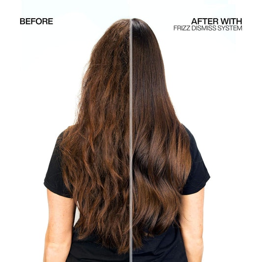 Redken Frizz Dismiss Instant Deflate Oil-In-Serum | Frizz Control Instantly Smooths | Anti Frizz For Shine | With Babassu Oil | Sulfate Free