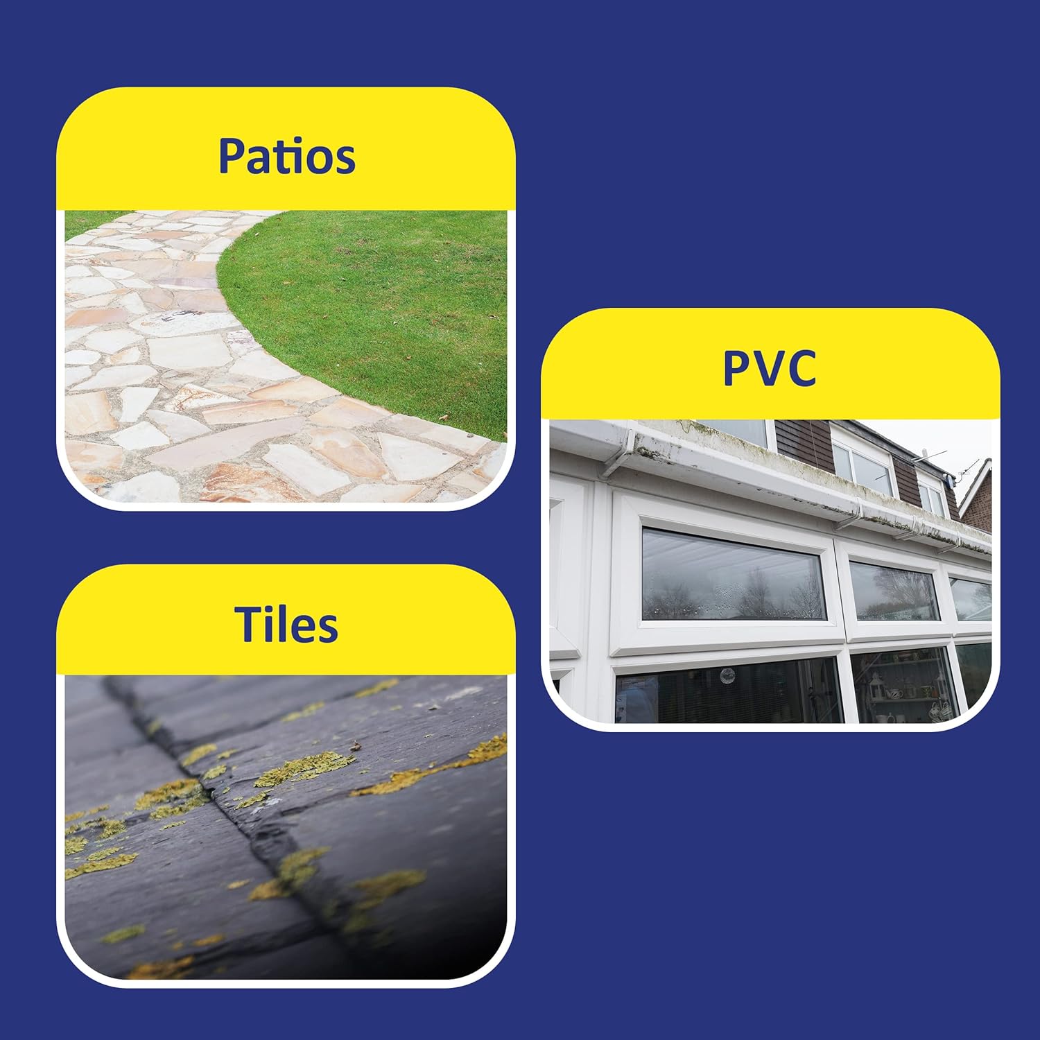 Nilco Angel 5L Clear with Battery Operated Sprayer Mould, Algae, Fungus, Black Spot Remover Bleach Free Controls Re-Growth for Up to 3 Years Internal External Walls, Tiles, PVC, Patio|NIL052 : Amazon.co.uk: Grocery
