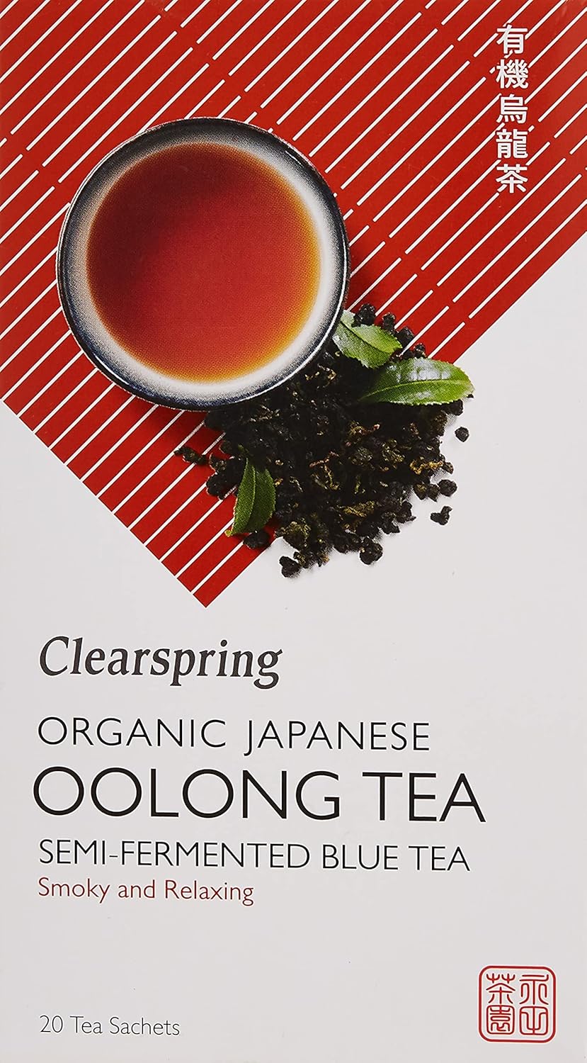 Clearspring Organic Japanese Oolong - 20 Tea Sachets : Amazon.co.uk: Grocery