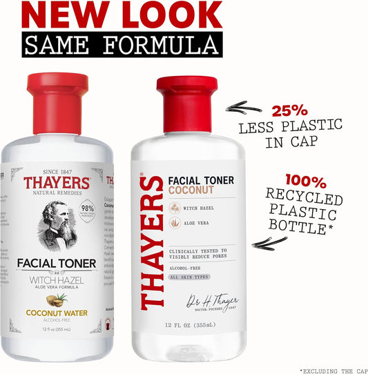 Thayers Witch Hazel Facial Gentle Cucumber Toner Lotion With Organic Aloe Vera, 355Ml