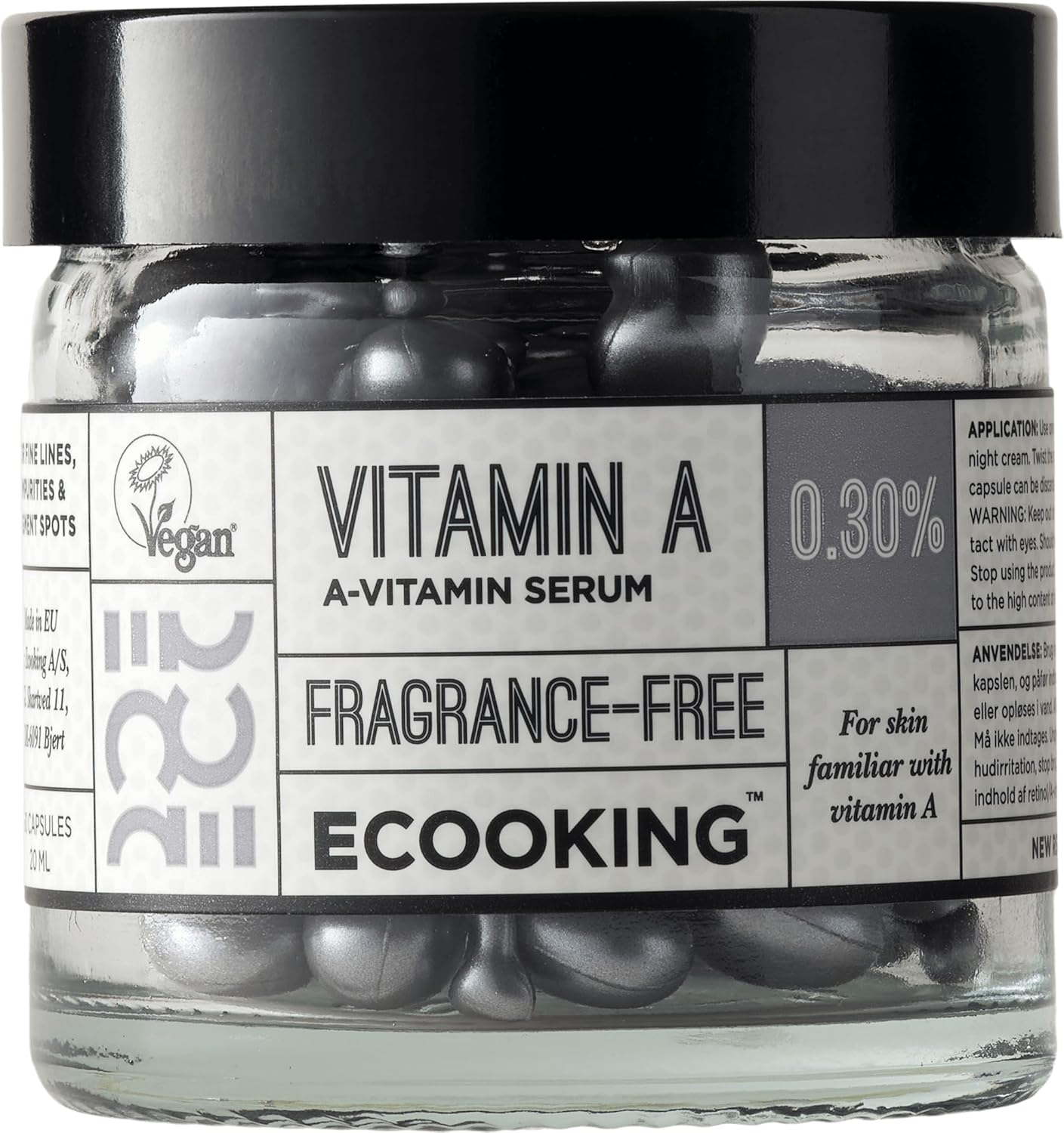 Vitamin A Serum Capsules With Retinol (60 Capsules, 0,30%)