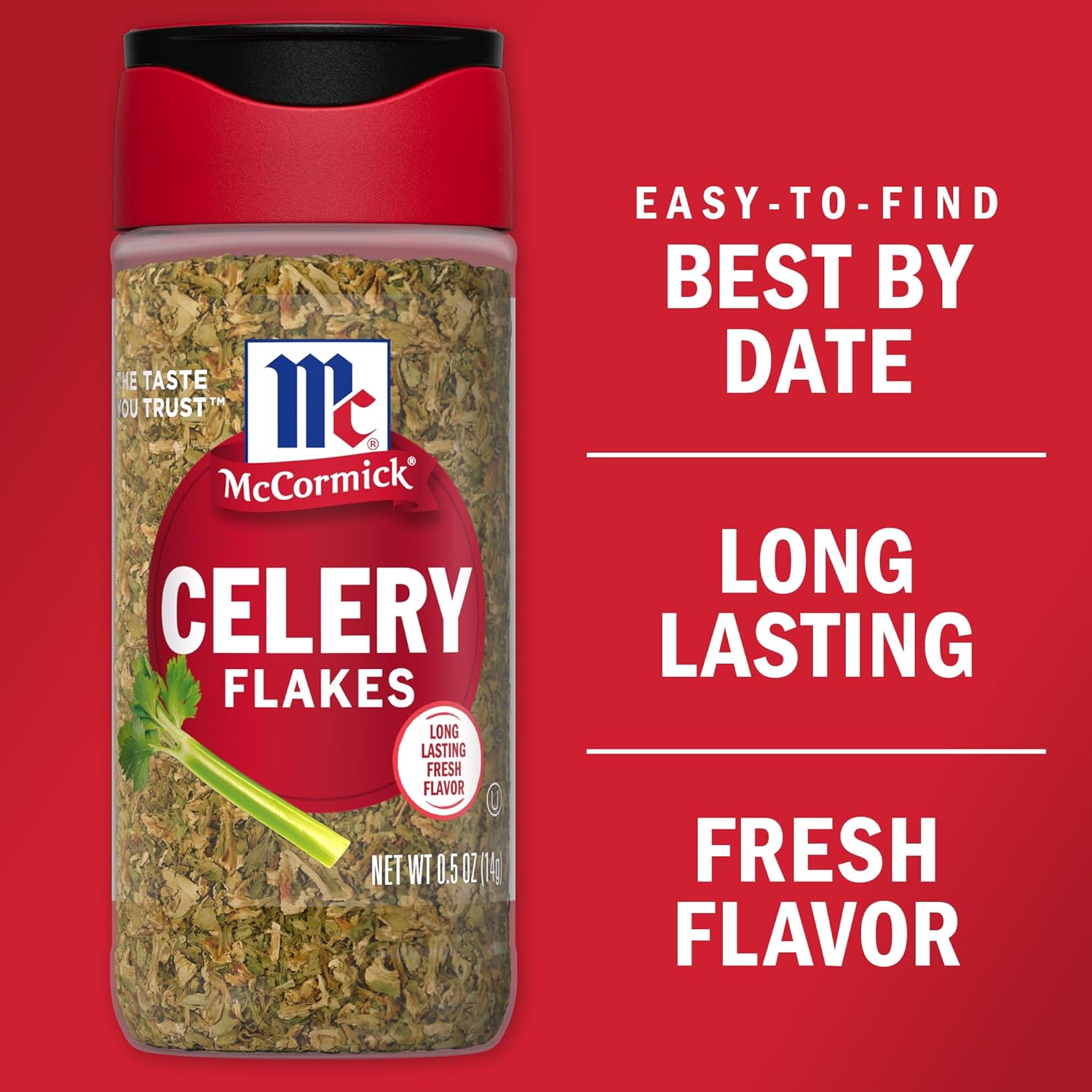 McCormick Celery Flakes, 0.5 oz (Pack of 6) : Celery Seeds Spices And Herbs : Everything Else