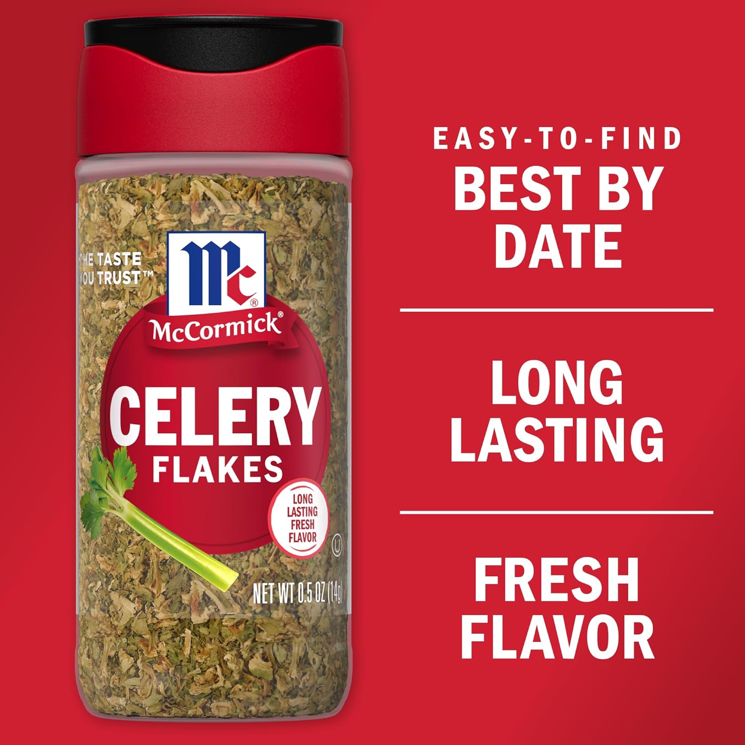 Mccormick Celery Flakes, 0.5 Oz (Pack Of 6)