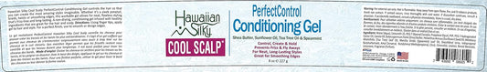 Hawaiian Silky Shea Butter Perfect Control Conditioning Gel, 8 fl oz with Sunflower Oil, Tea Tree Oil & Spearmint Extract