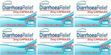 Galpharm Diarrhoea Relief 2Mg Capsules 6 Pack X6 Packets