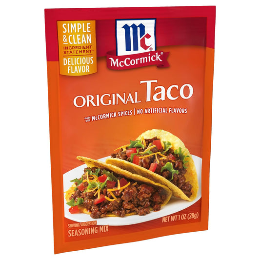 McCormick Original Taco Seasoning Mix, 1 oz (Pack of 24)