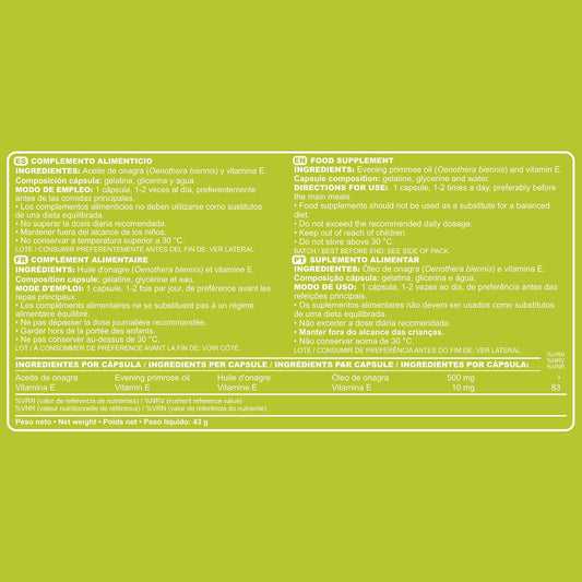 Marny'S Evening Primrose Oil (Mar-Vitoil) 500Mg. 60Perlas