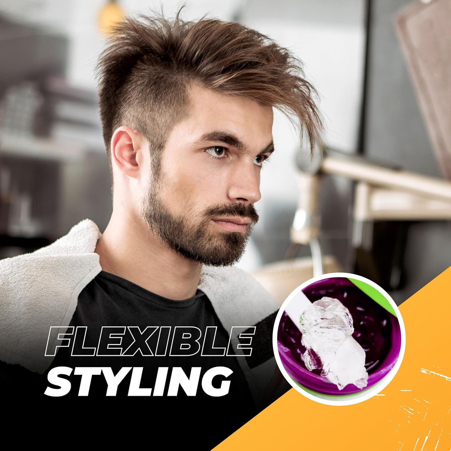Nishman Hair Styling Wax 150 Ml Keratin 05 : Beauty & Personal Care