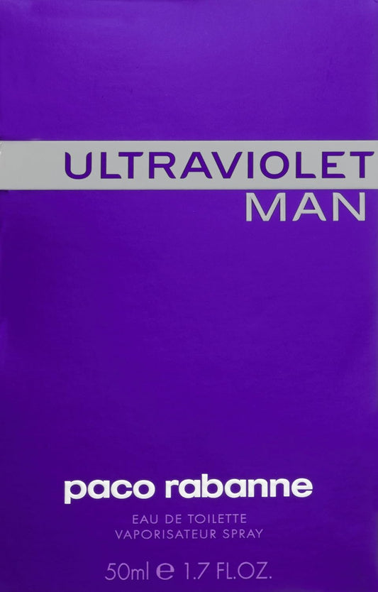 Ultraviolet By Paco Rabanne Eau De Toilette For Men, 50Ml
