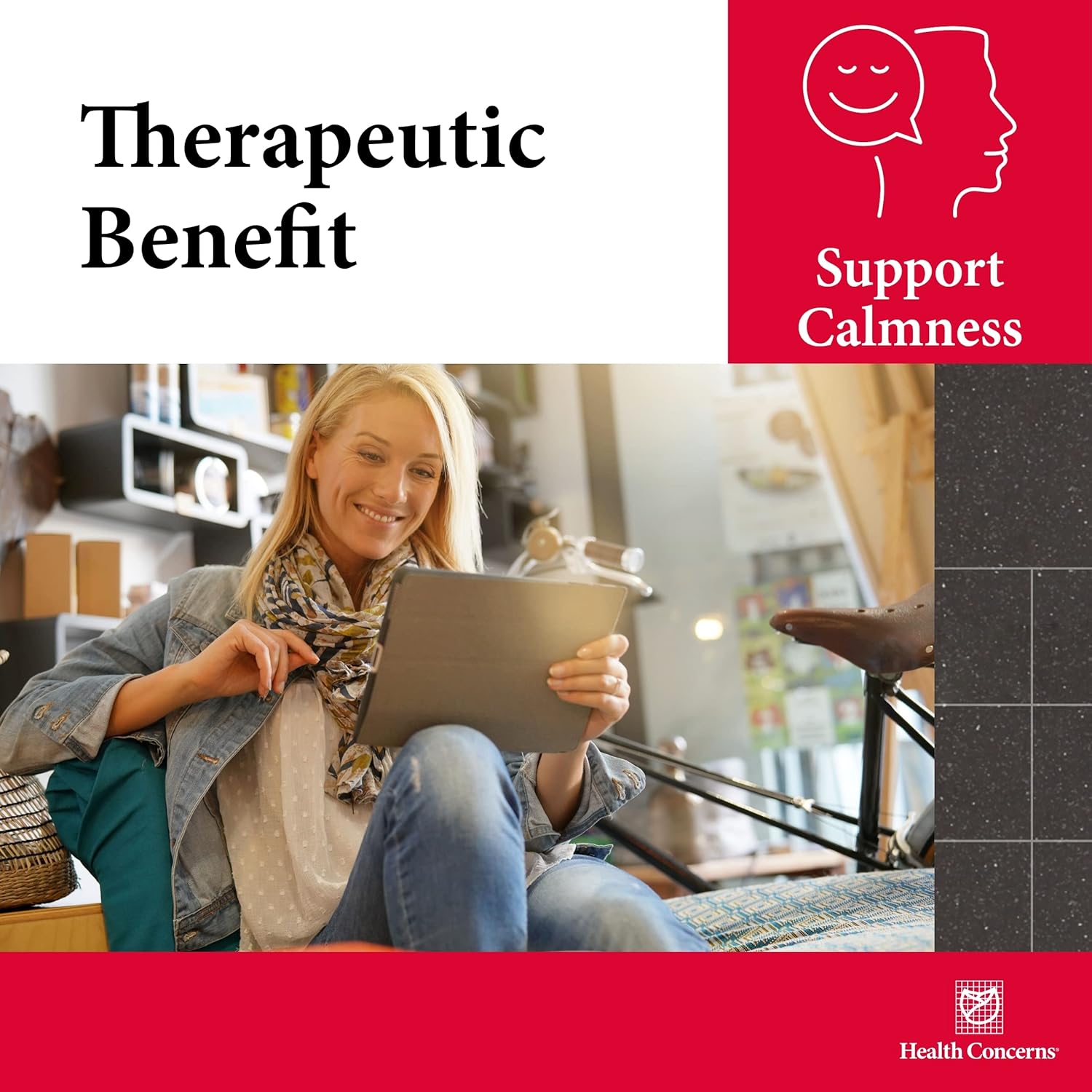 Health Concerns Calm Spirit - Stress Relief Supplement For Men & Women - Herbal Calming Support - Eases Tension & Nervousness - Magnesium, Hawthorn, Chinese Peony & Taurine - 90 Capsules : Health & Household